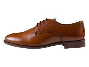 Prince Oliver Derby Καφέ Leather Shoes