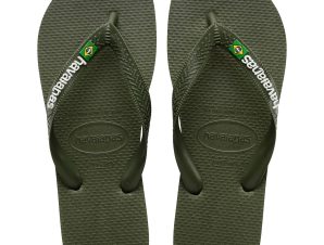 Havaianas – BRASIL LOGO – VERDE/OLIVE/VERDE