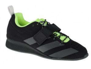 Adidas Adipower Weightlifting 2 FV6592 Ανδρικά Αθλητικά Παπούτσια Crossfit Core Black / Grey Six / Signal Green