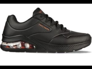 Skechers Uno 2 Γυναικεία Sneakers Μαύρα 232181-BKOR